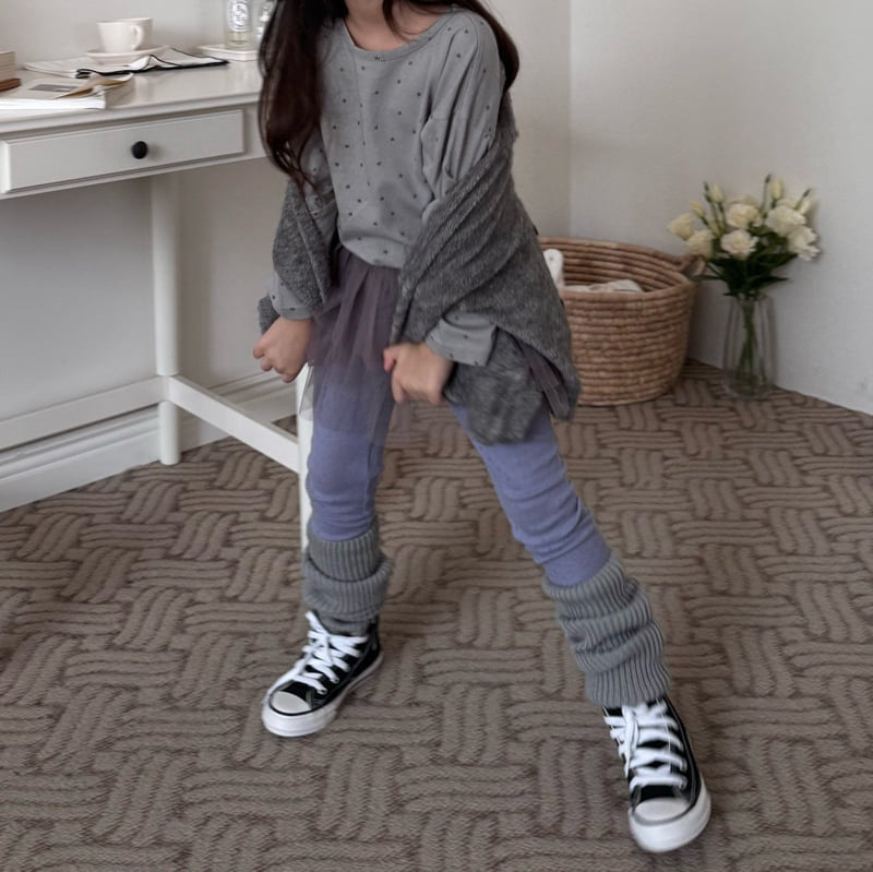 Bon Bon Butik - Korean Children Fashion - #childrensboutique - Eyelet Leggings - 9