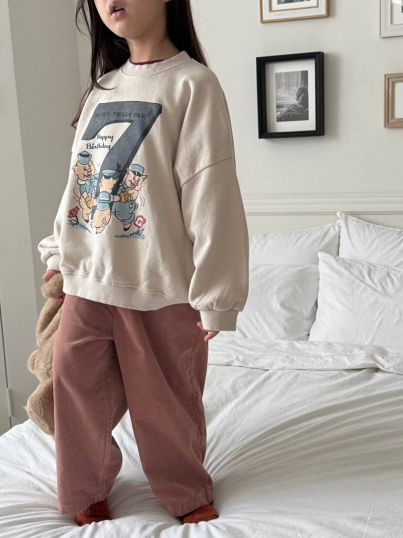 Bon Bon Butik - Korean Children Fashion - #designkidswear - Piggy Sweatshirt - 6