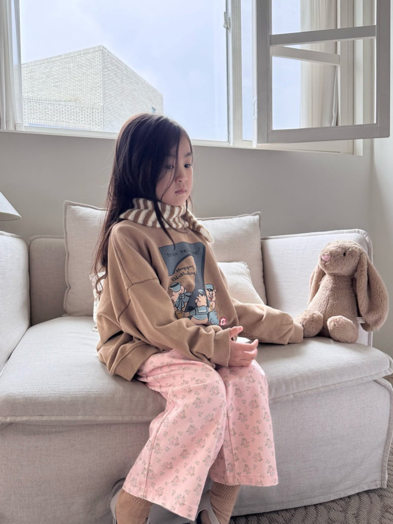 Bon Bon Butik - Korean Children Fashion - #designkidswear - Floral Pants - 5