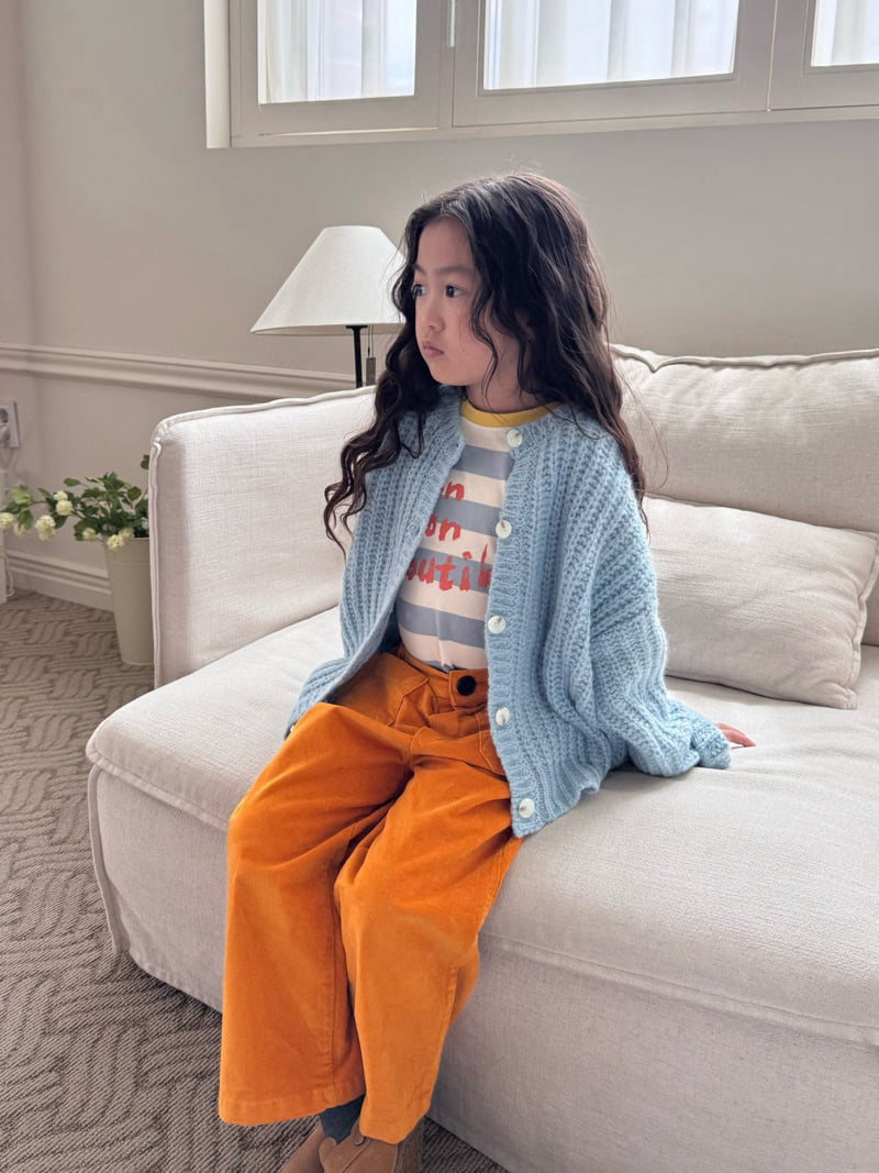 Bon Bon Butik - Korean Children Fashion - #fashionkids - Ribbed Pants - 5