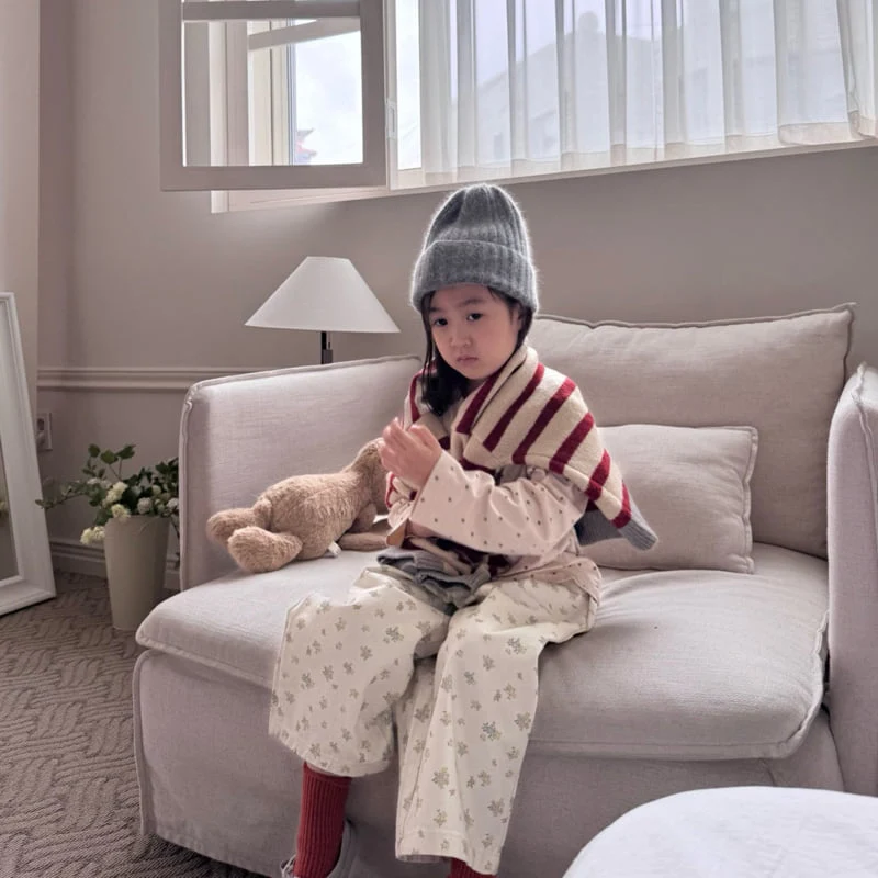 Bon Bon Butik - Korean Children Fashion - #kidsshorts - Floral Pants - 8