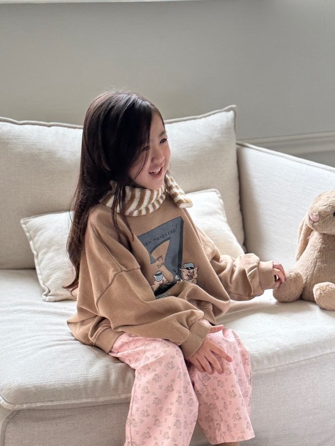 Bon Bon Butik - Korean Children Fashion - #kidsshorts - Boucle Muffler - 10