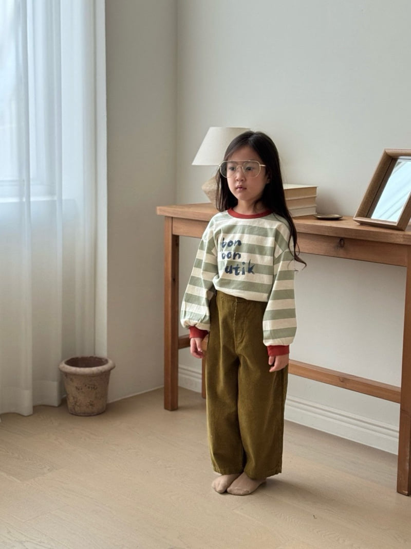 Bon Bon Butik - Korean Children Fashion - #littlefashionista - Logo Tee - 3
