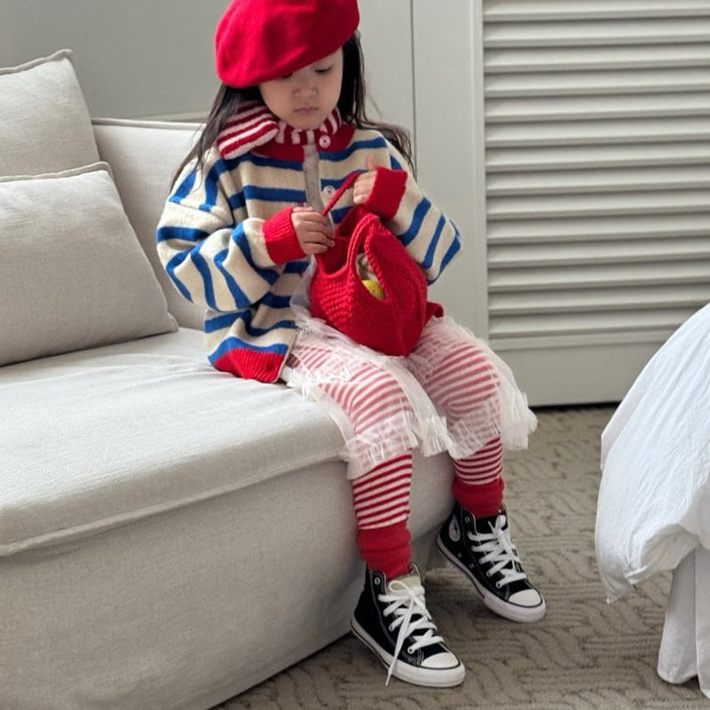 Bon Bon Butik - Korean Children Fashion - #minifashionista - Eyelet Leggings - 3