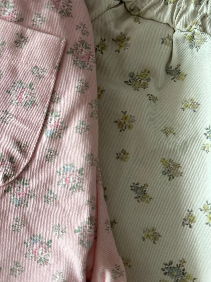 Bon Bon Butik - Korean Children Fashion - #stylishchildhood - Floral Pants - 2