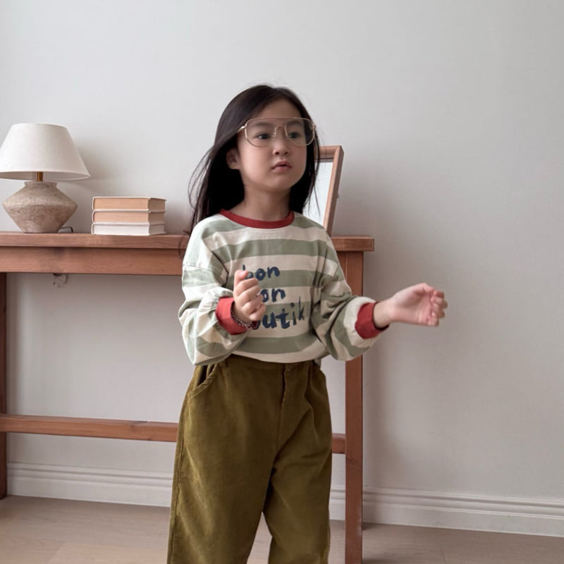 Bon Bon Butik - Korean Children Fashion - #todddlerfashion - Logo Tee - 7