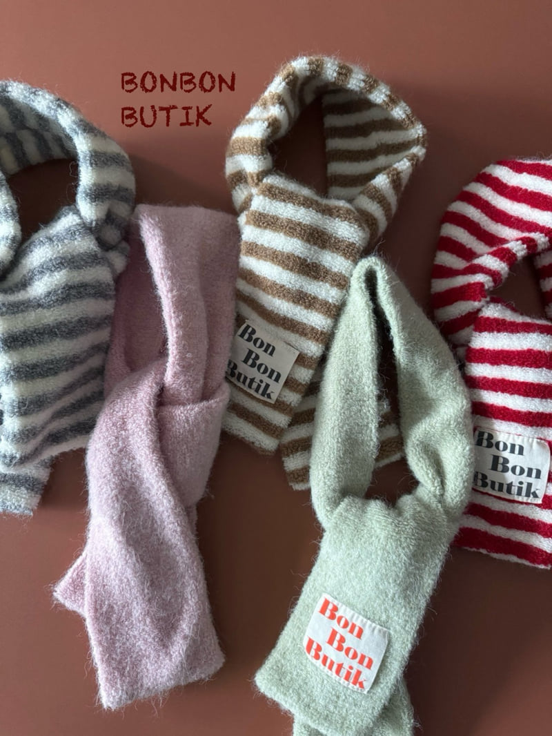 Bon Bon Butik - Korean Children Fashion - #todddlerfashion - Boucle Muffler - 2