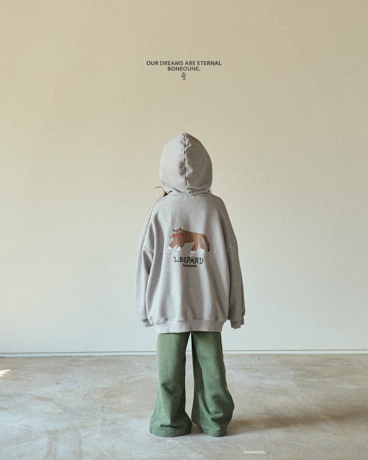 Boneoune - Korean Children Fashion - #Kfashion4kids - BONE Hoodie Zip-up - 8