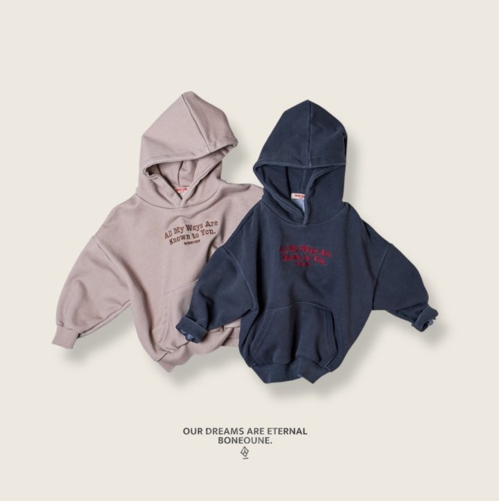 Boneoune - Korean Children Fashion - #childofig - All My Hoodie - 3