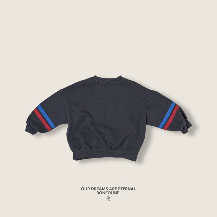 Boneoune - Korean Children Fashion - #childofig - Two Flowers Pigment Sweatshirt - 5