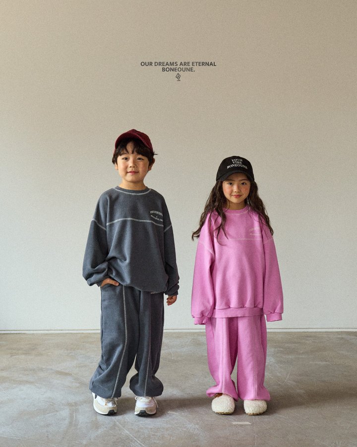 Boneoune - Korean Children Fashion - #childofig - Guyroo Sweatshirt - 7