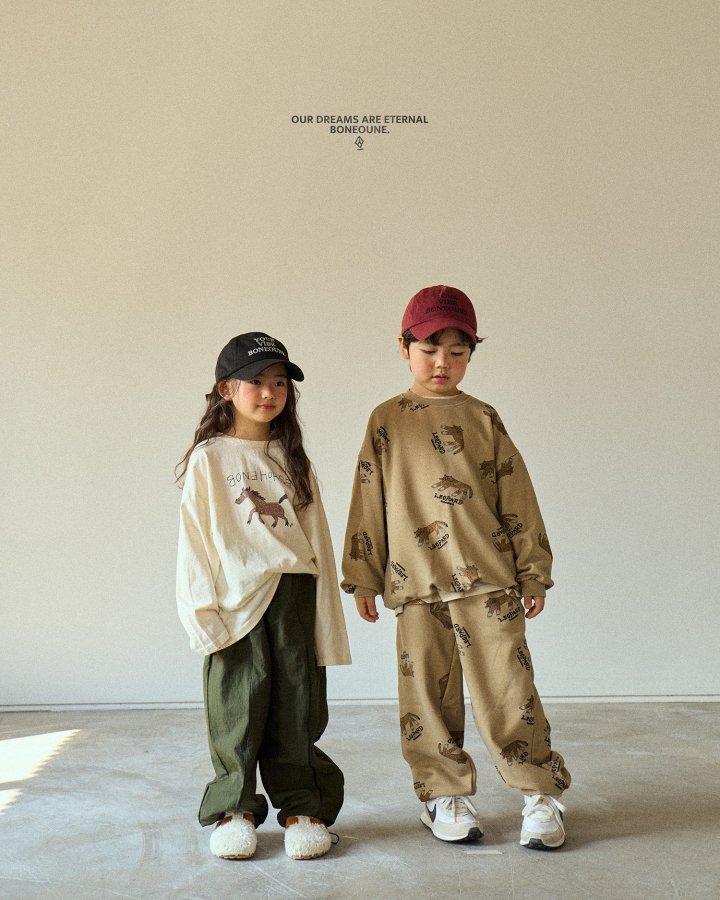 Boneoune - Korean Children Fashion - #childofig - Leopard Jogger Pants - 6