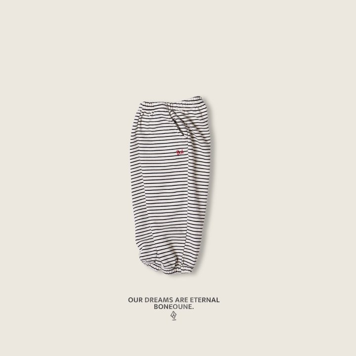 Boneoune - Korean Children Fashion - #childofig - Monoline Jogger Pants - 6
