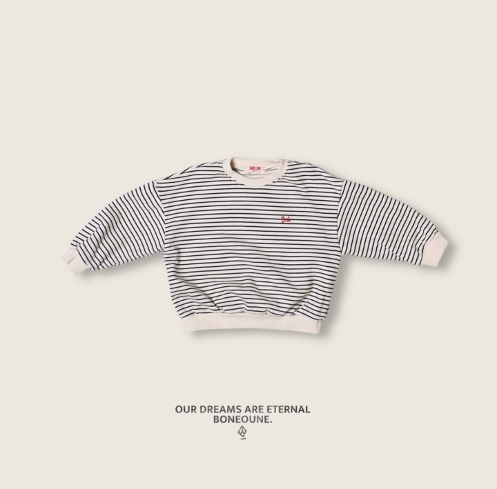Boneoune - Korean Children Fashion - #childrensboutique - Monoline Sweatshirt - 11
