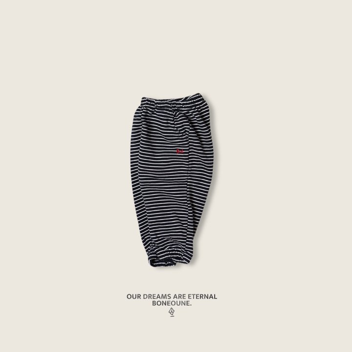 Boneoune - Korean Children Fashion - #childrensboutique - Monoline Jogger Pants - 8