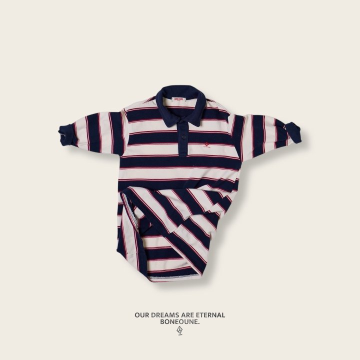 Boneoune - Korean Children Fashion - #designkidswear - School Collar One-piece - 6