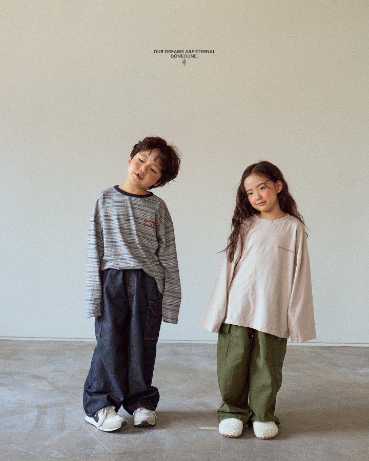 Boneoune - Korean Children Fashion - #designkidswear - Britist Tee - 4