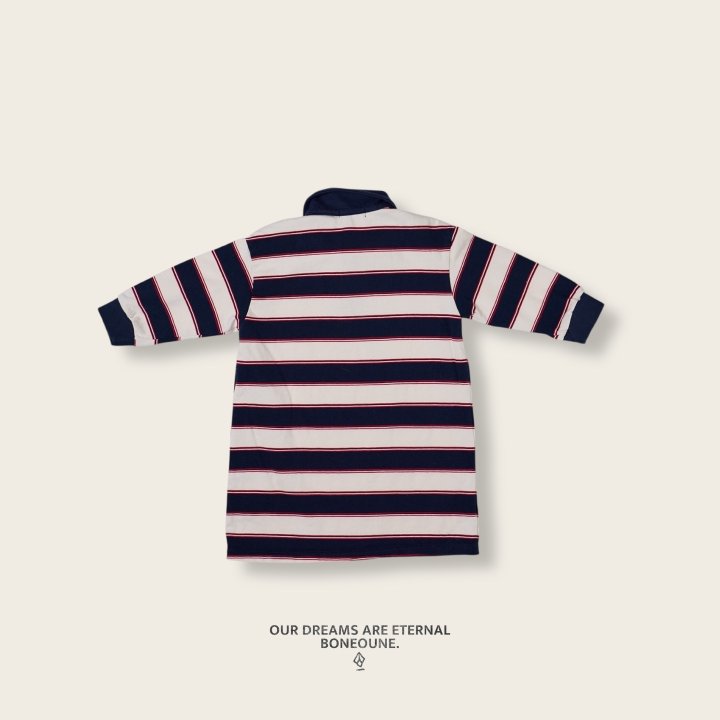 Boneoune - Korean Children Fashion - #discoveringself - School Collar One-piece - 7