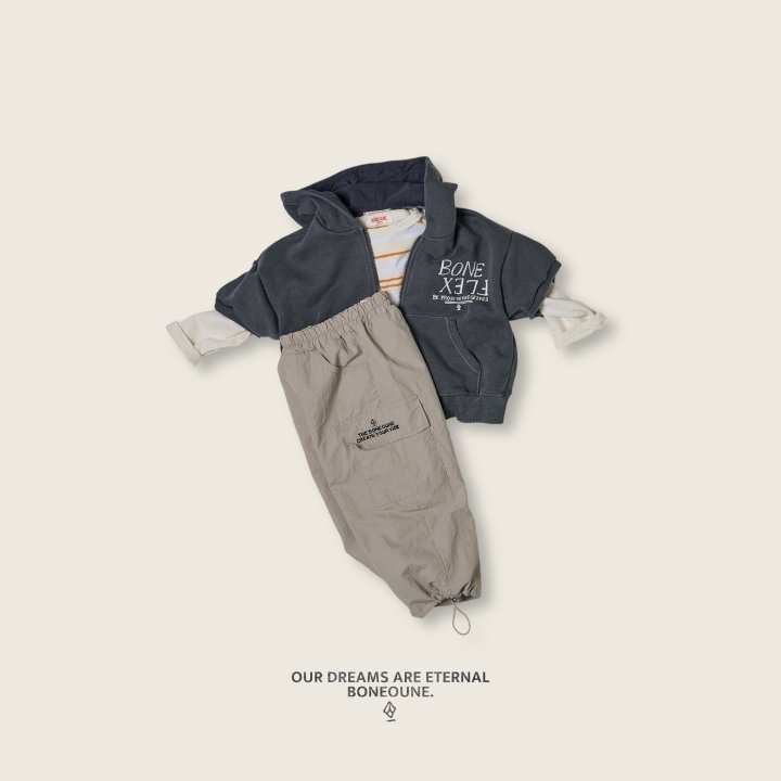 Boneoune - Korean Children Fashion - #discoveringself - Flex Hoodie Zip-up - 6