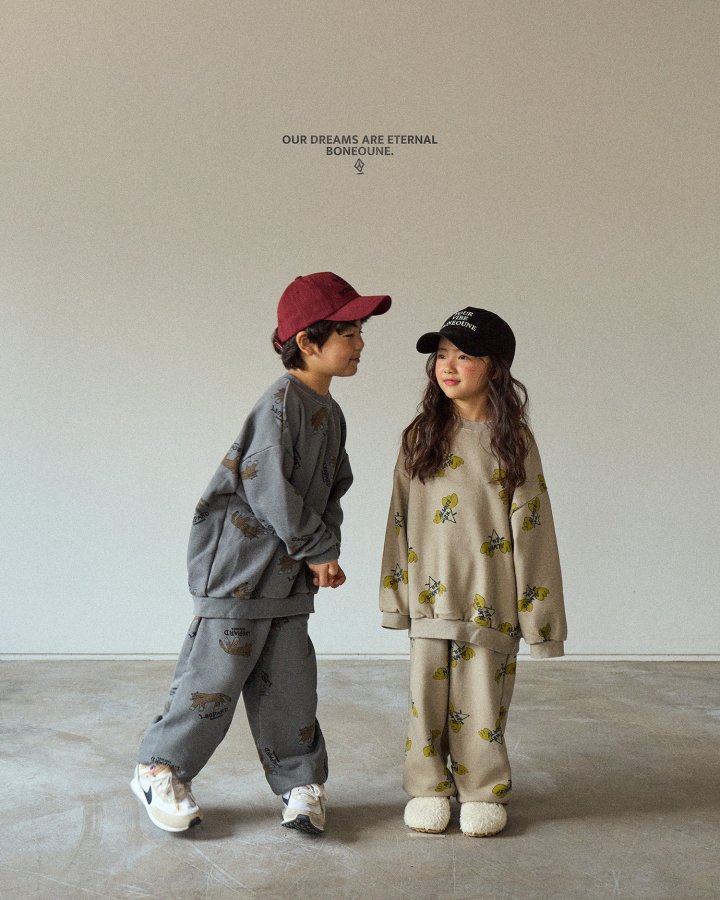 Boneoune - Korean Children Fashion - #discoveringself - Leopard Sweatshirt - 10