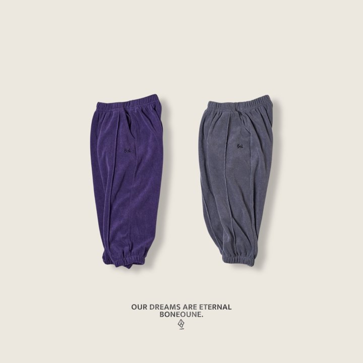 Boneoune - Korean Children Fashion - #discoveringself - Titan Terry Jogger Pants - 11