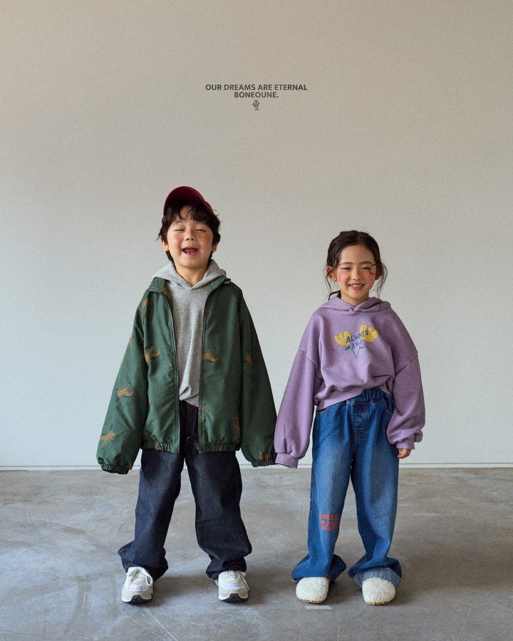 Boneoune - Korean Children Fashion - #fashionkids - Everyday Denim Jeans - 3