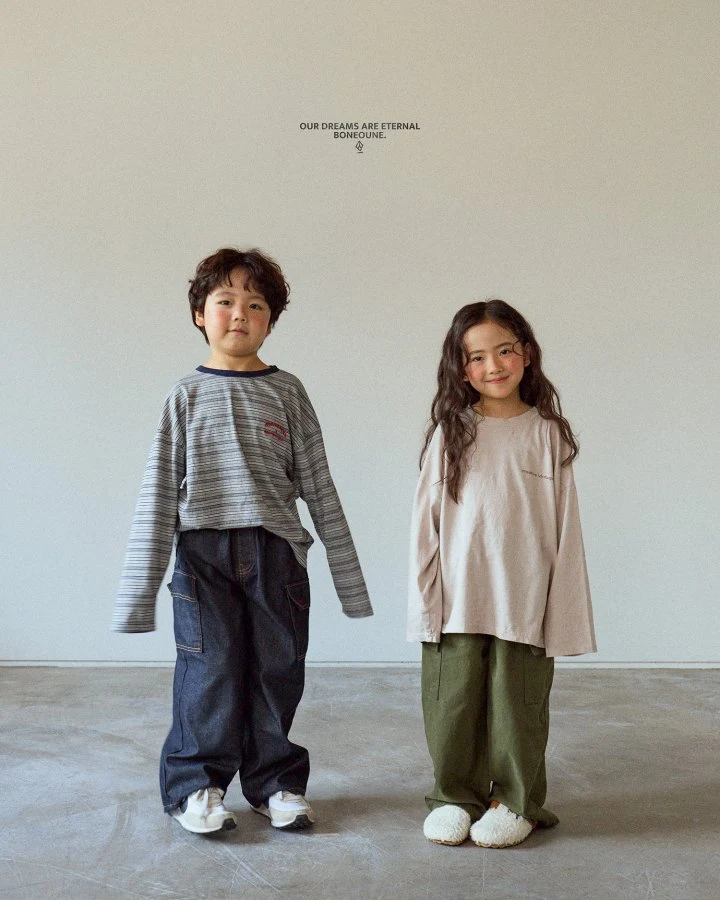 Boneoune - Korean Children Fashion - #fashionkids - From Cargo Pants - 4