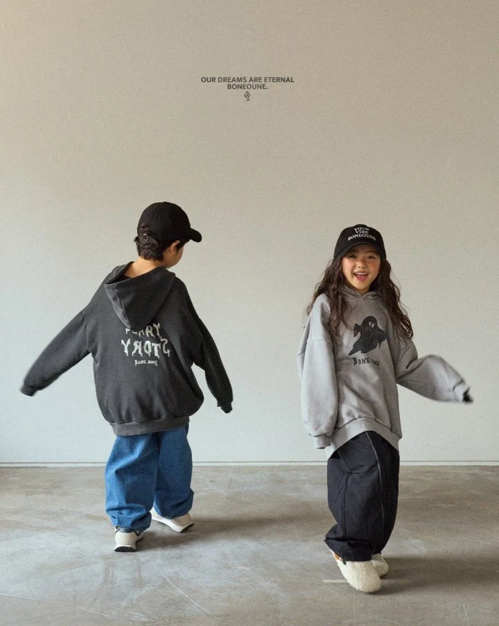 Boneoune - Korean Children Fashion - #kidsstore - Scary Pig Hoodie - 8