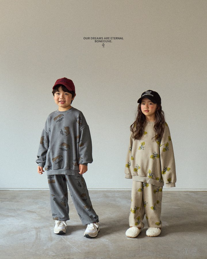 Boneoune - Korean Children Fashion - #kidsstore - Always Flower Sweatshirt - 6