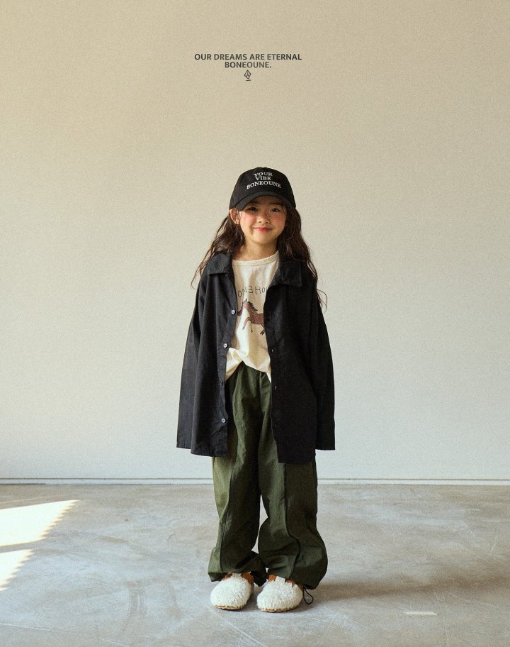 Boneoune - Korean Children Fashion - #kidsshorts - Promise Shirt - 4