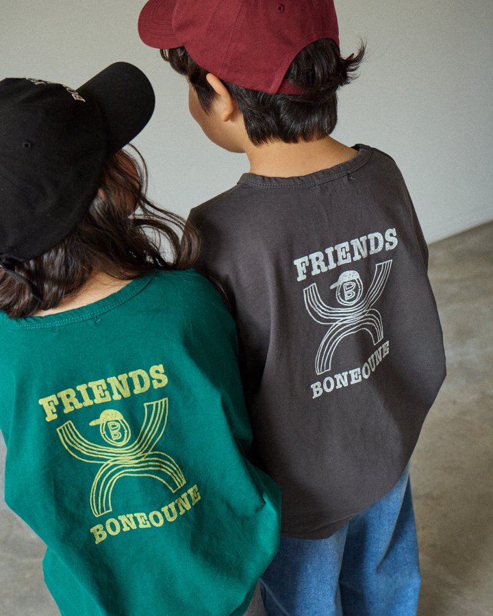 Boneoune - Korean Children Fashion - #kidzfashiontrend - Friends Single Tee - 3