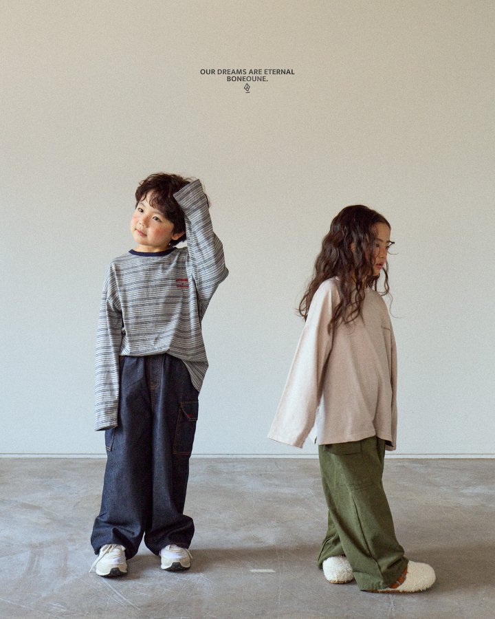 Boneoune - Korean Children Fashion - #kidzfashiontrend - Britist Tee - 8