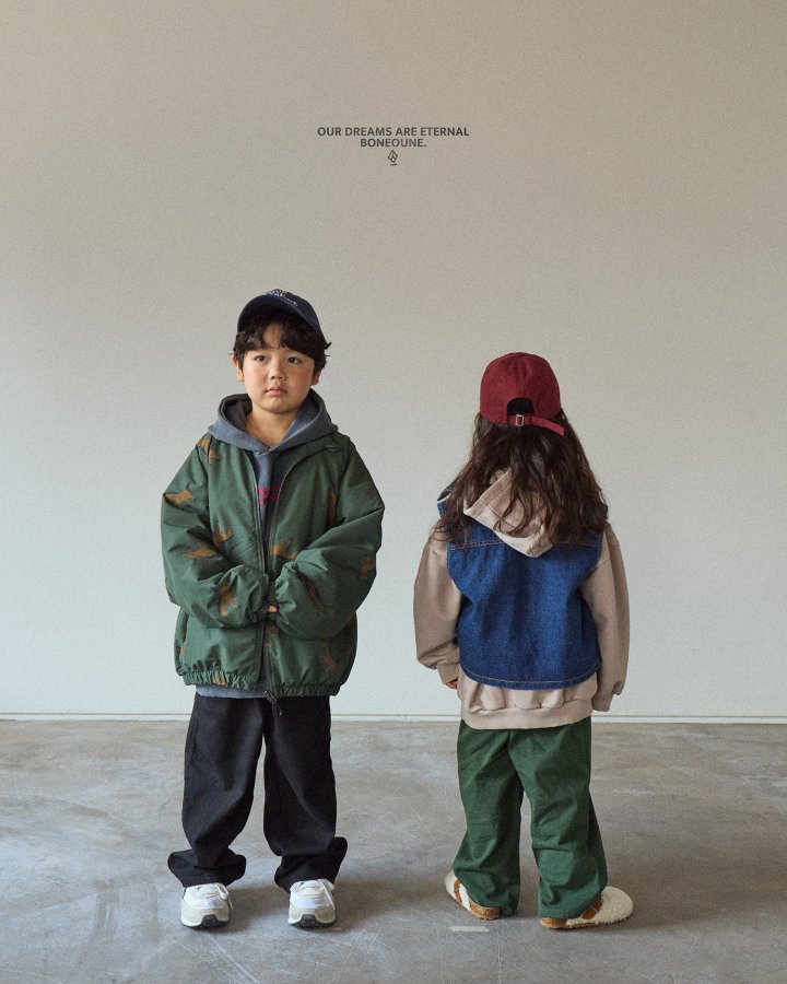 Boneoune - Korean Children Fashion - #kidzfashiontrend - Autumn Horse Raglan Jacket (Kids) - 7
