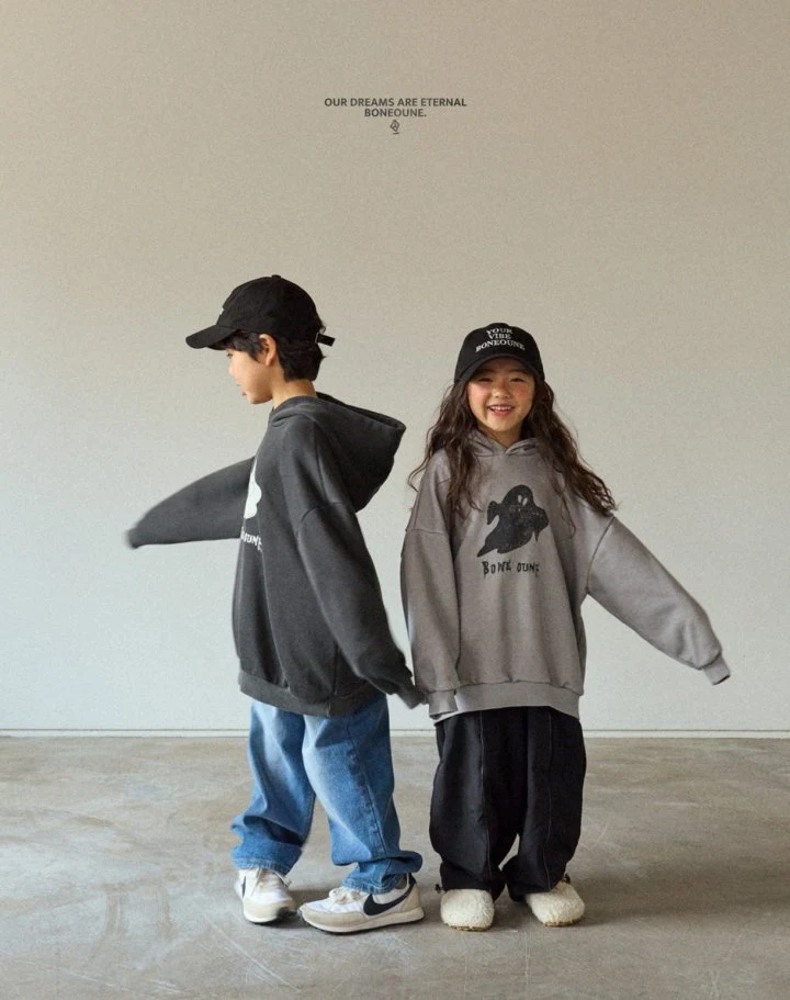 Boneoune - Korean Children Fashion - #kidzfashiontrend - Scary Pig Hoodie - 9