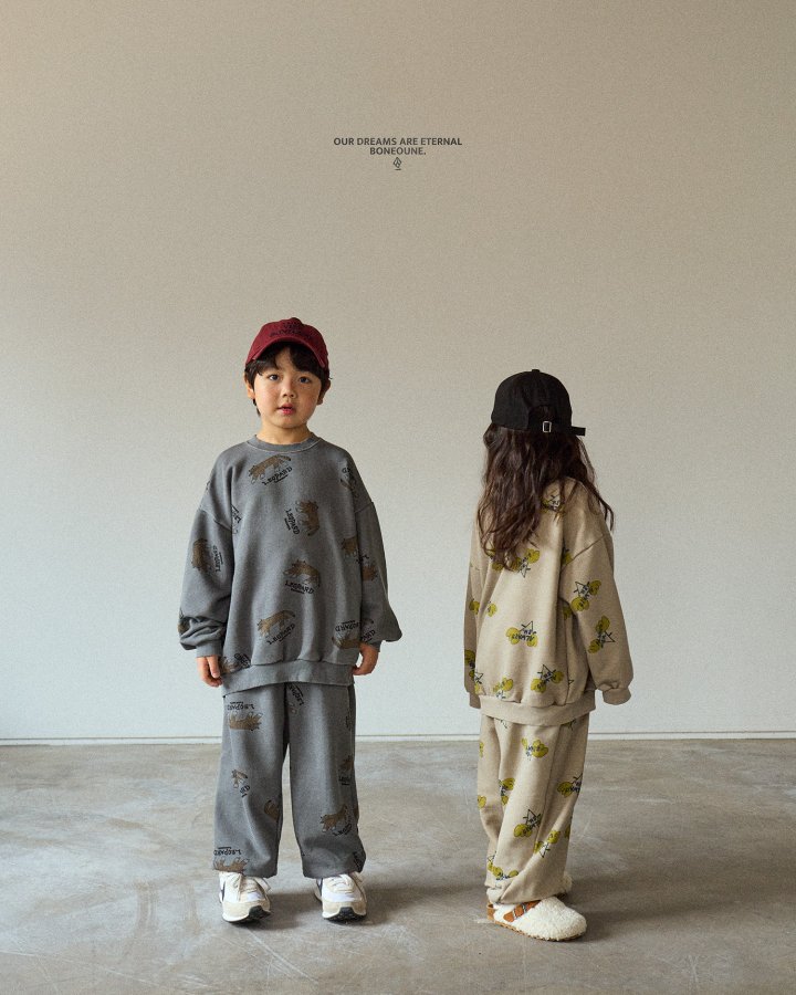 Boneoune - Korean Children Fashion - #kidzfashiontrend - Always Flower Sweatshirt - 7