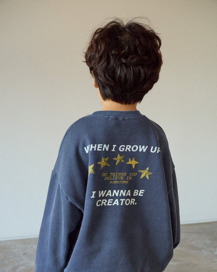 Boneoune - Korean Children Fashion - #Kfashion4kids - Creator Sweatshirt - 4