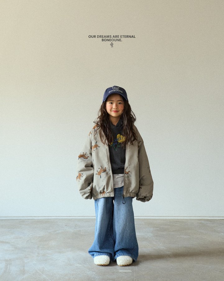 Boneoune - Korean Children Fashion - #littlefashionista - Autumn Horse Raglan Jacket (Kids) - 9