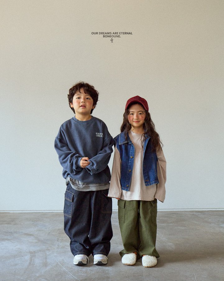 Boneoune - Korean Children Fashion - #magicofchildhood - Creator Sweatshirt - 5
