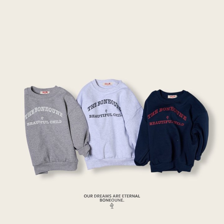 Boneoune - Korean Children Fashion - #magicofchildhood - Child Reversible Sweatshirt - 5