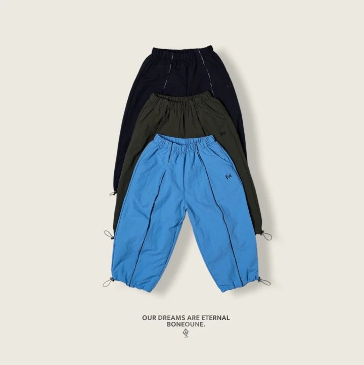 Boneoune - Korean Children Fashion - #magicofchildhood - Line String Pants - 3