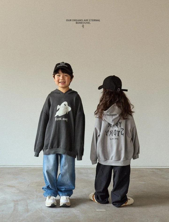 Boneoune - Korean Children Fashion - #magicofchildhood - Scary Pig Hoodie - 12