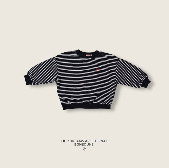 Boneoune - Korean Children Fashion - #magicofchildhood - Monoline Sweatshirt - 6