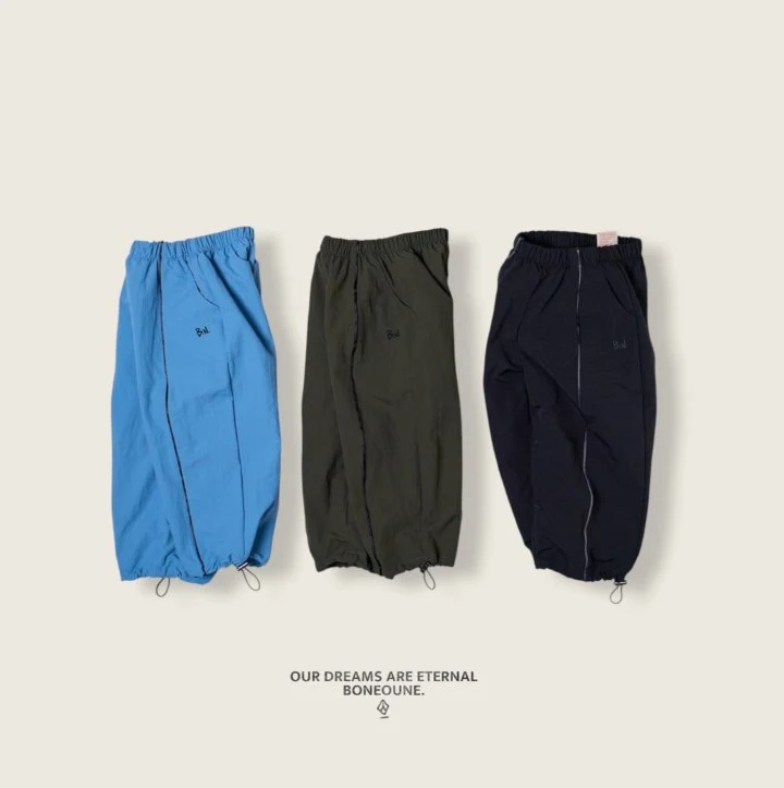 Boneoune - Korean Children Fashion - #magicofchildhood - Line String Pants - 4