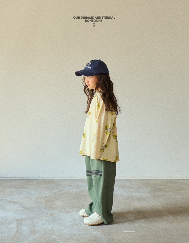 Boneoune - Korean Children Fashion - #prettylittlegirls - Always Flower Single Tee - 9