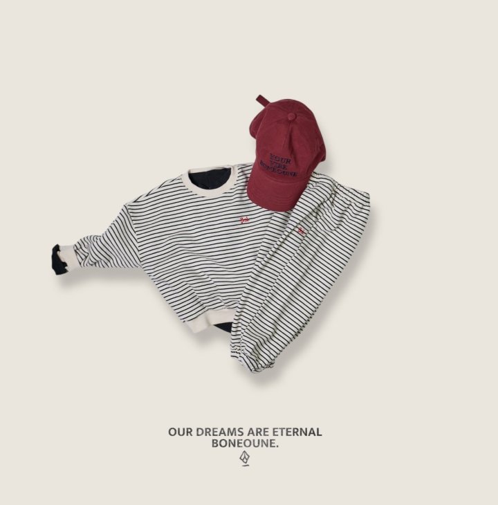 Boneoune - Korean Children Fashion - #prettylittlegirls - Monoline Sweatshirt - 8