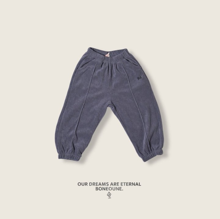Boneoune - Korean Children Fashion - #prettylittlegirls - Titan Terry Jogger Pants - 6