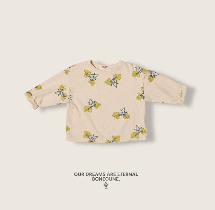 Boneoune - Korean Children Fashion - #stylishchildhood - Always Flower Single Tee - 12