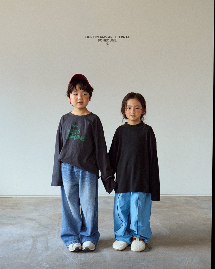 Boneoune - Korean Children Fashion - #stylishchildhood - Mild Ribbed Mock Neck Tee - 7
