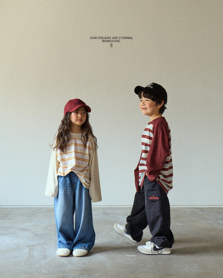 Boneoune - Korean Children Fashion - #stylishchildhood - Hyper Raglan Tee - 6