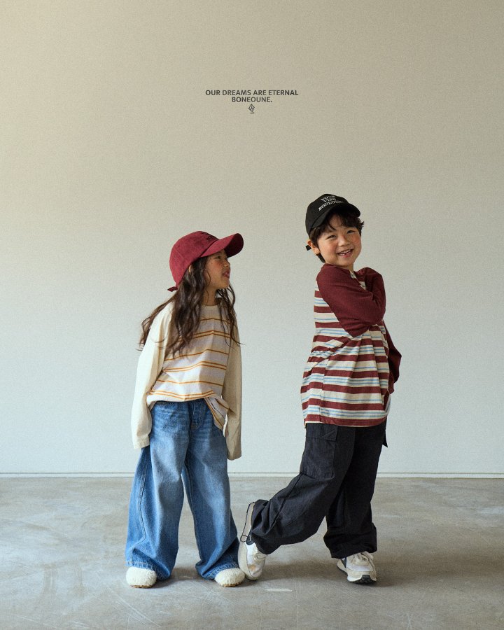 Boneoune - Korean Children Fashion - #prettylittlegirls - Hyper Raglan Tee - 4